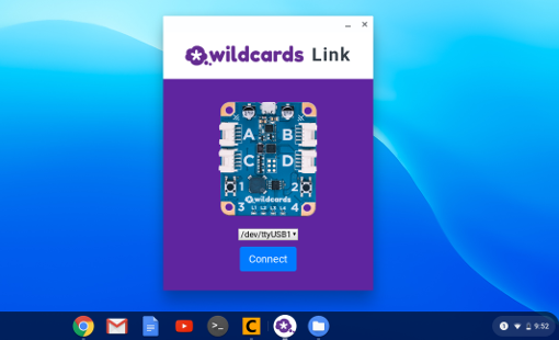 Wildcards Link for ChromeOS